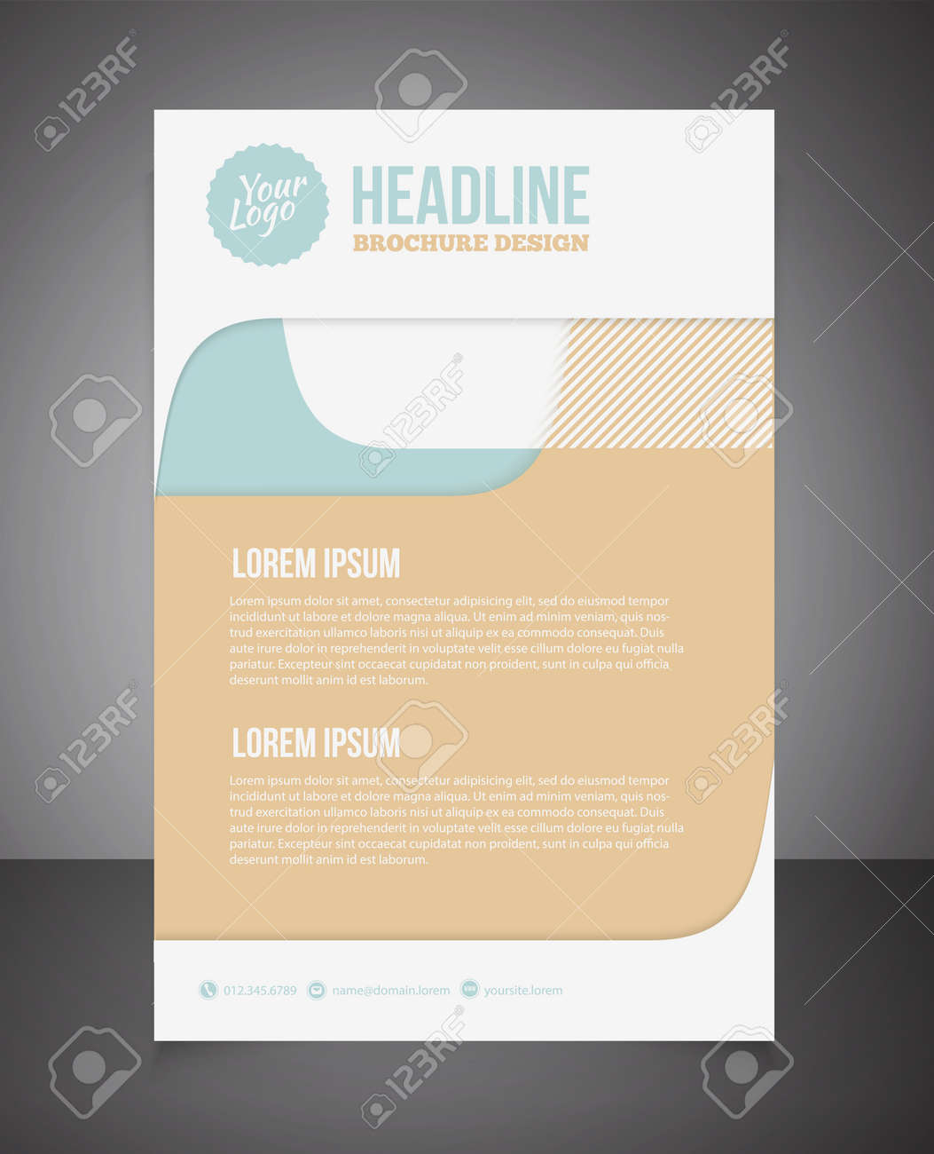 blank flyer backgrounds