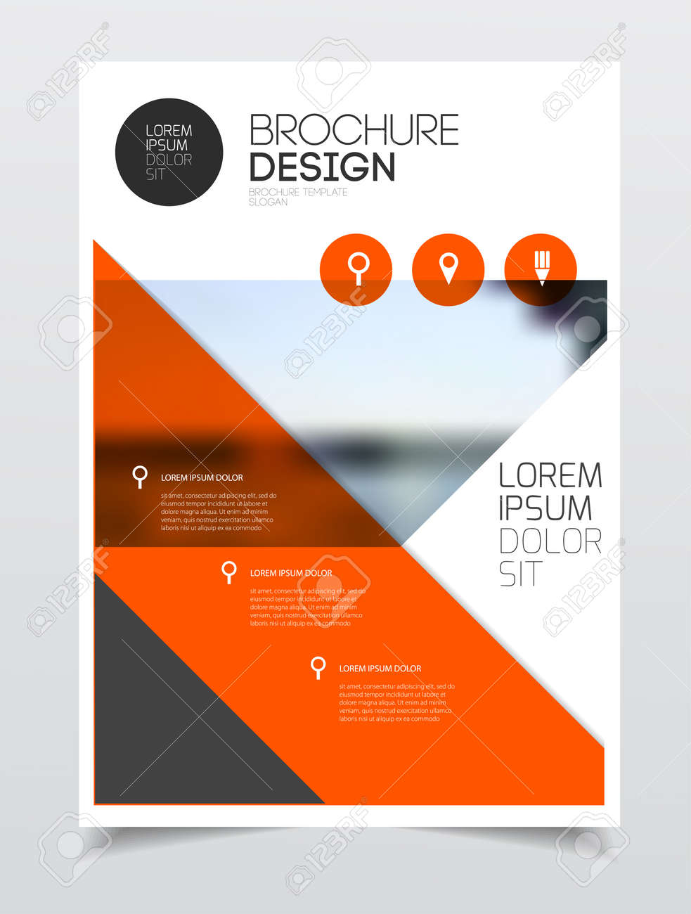 catalogue cover design annual report vector illustration template catalogue cover template