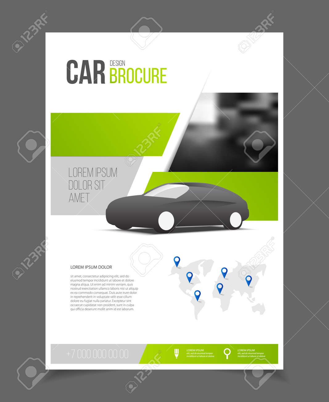 auto detailing flyer template