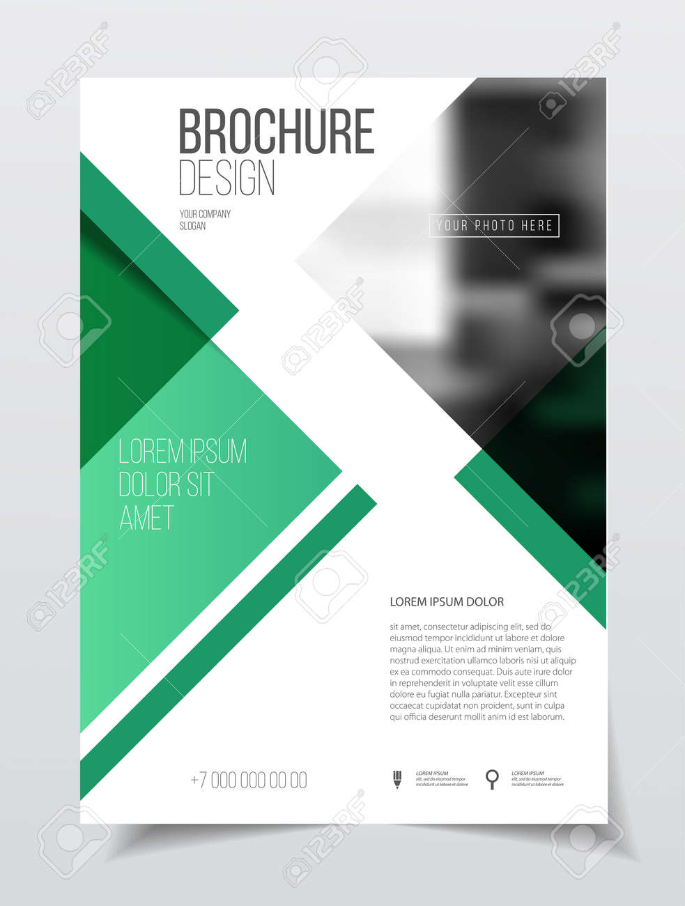 catalogue cover design annual report vector illustration template catalogue cover template