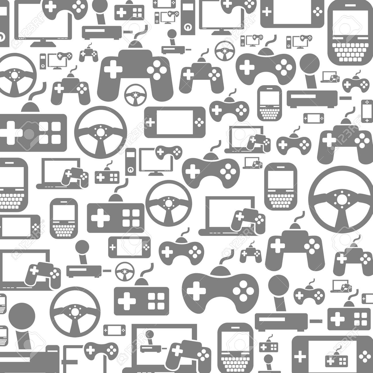 background made of games