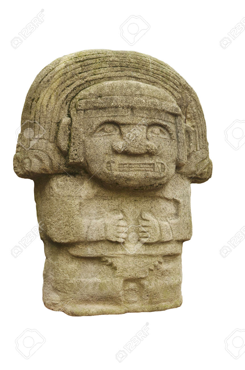 古代文明 マヤ文明 石像 神様 置物 古代文明 マヤ文明 石像 神様 置物