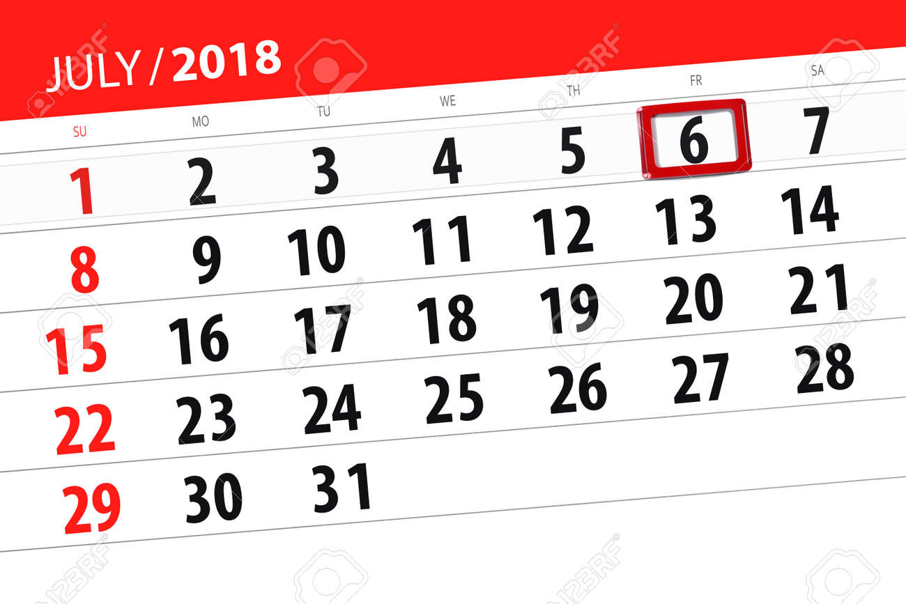 calendar planner for the month deadline day of the week friday