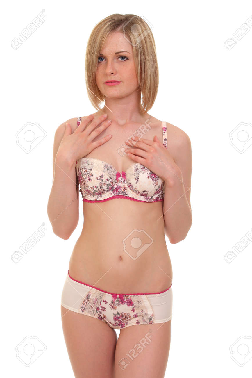 Sexy Woman Wearing Lingerie Stock Photo 
