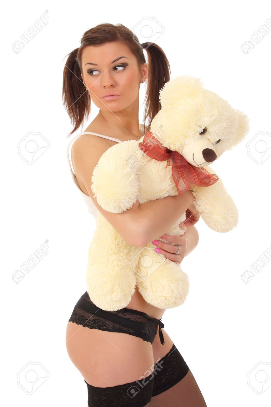 Teddy bear pink socks Teddy bear pink socks