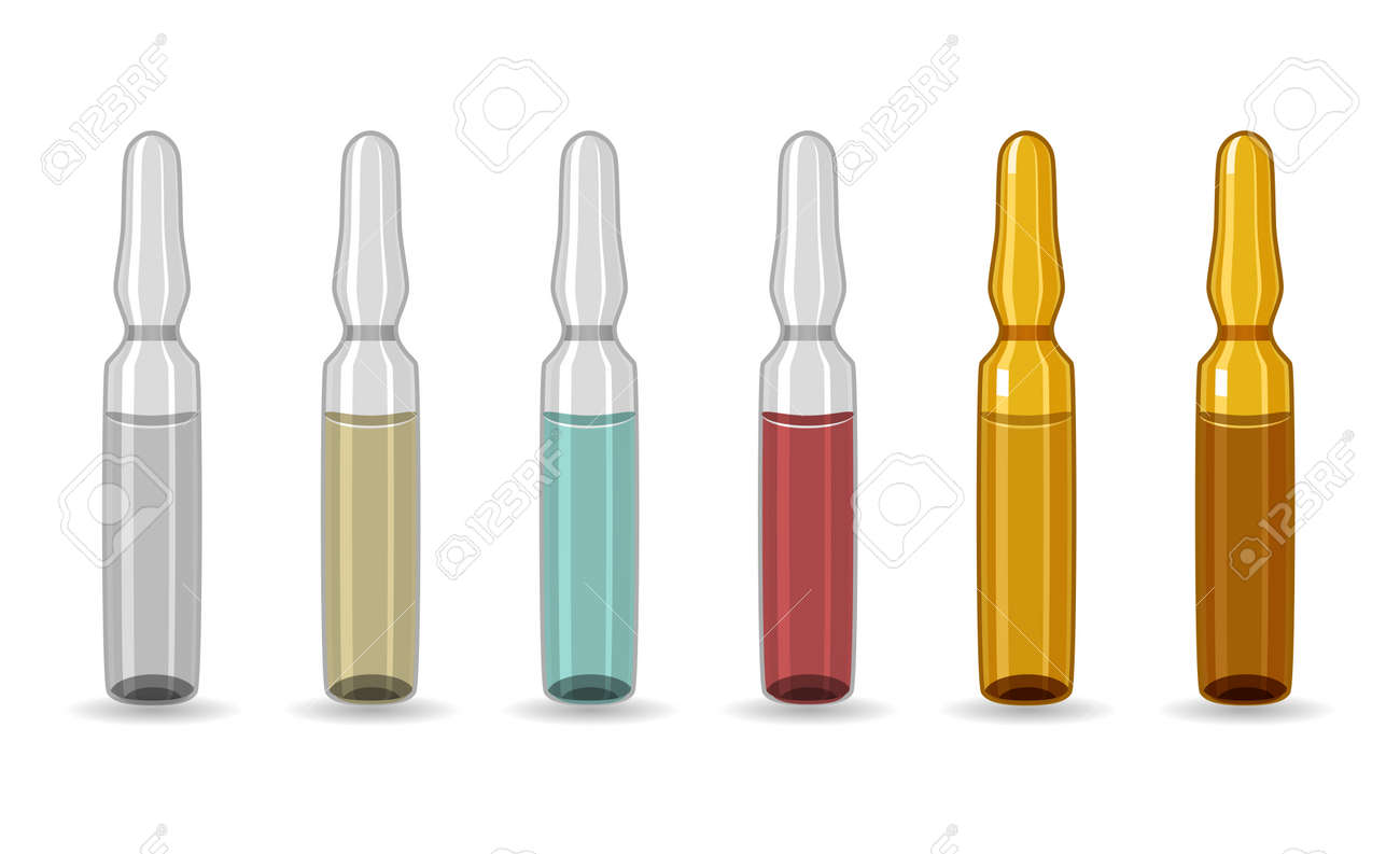 Download Ampoule Set Of Ampoules Of Different Colors Hermetically Sealed Royalty Free Cliparts Vectors And Stock Illustration Image 80628100 Yellowimages Mockups