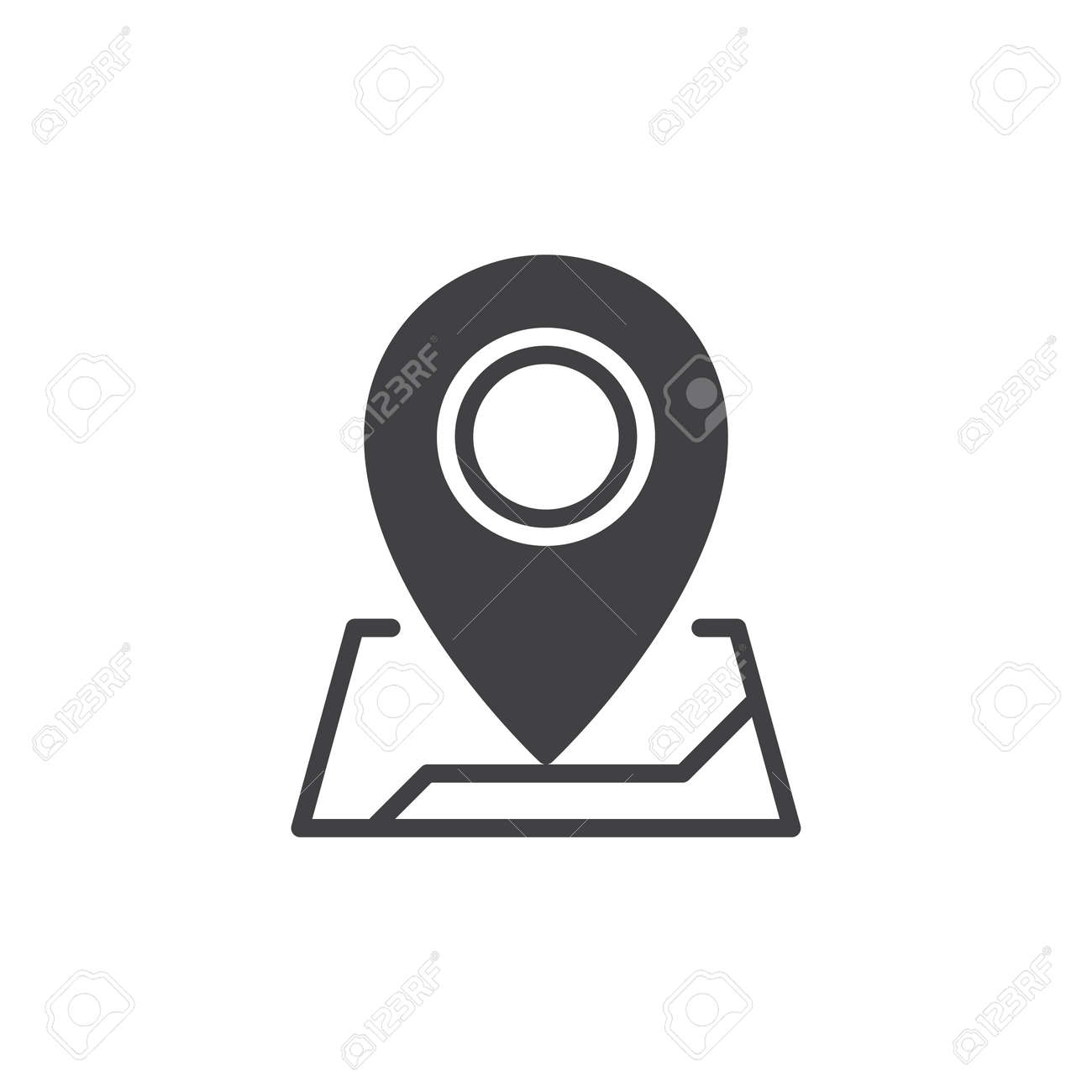 map pointer icon vector filled flat sign solid pictogram isolated royalty free cliparts vectors and stock illustration image 85981844 map pointer icon vector filled flat sign solid pictogram isolated