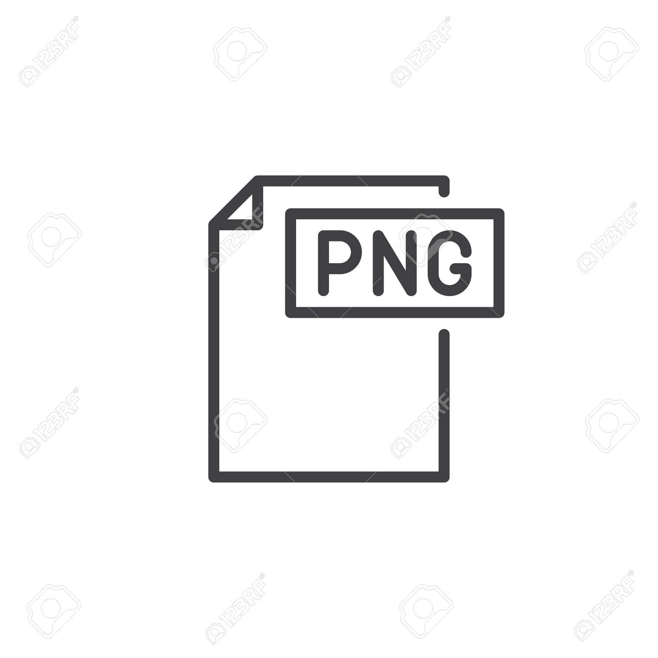 icone de ligne de document au format png signe de vecteur contour pictogramme de style lineaire isole sur blanc symbole de formats de fichier illustration du logo trait modifiable clip art libres icone de ligne de document au format png signe de vecteur contour pictogramme de style lineaire isole sur blanc symbole de formats de fichier