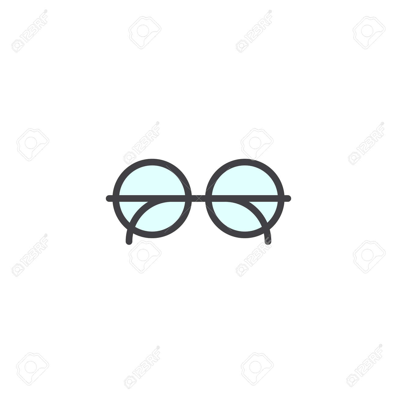 perfectly round eyeglasses