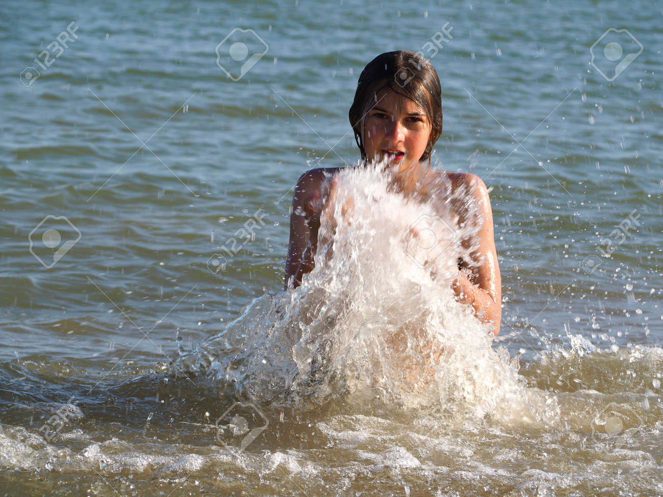 美少女　　入浴中 