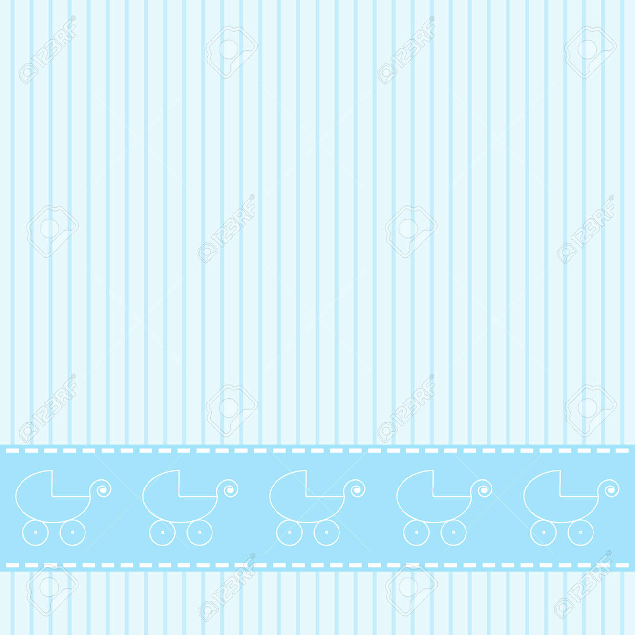 baby announcement card baby boy arrival card stock photo picture