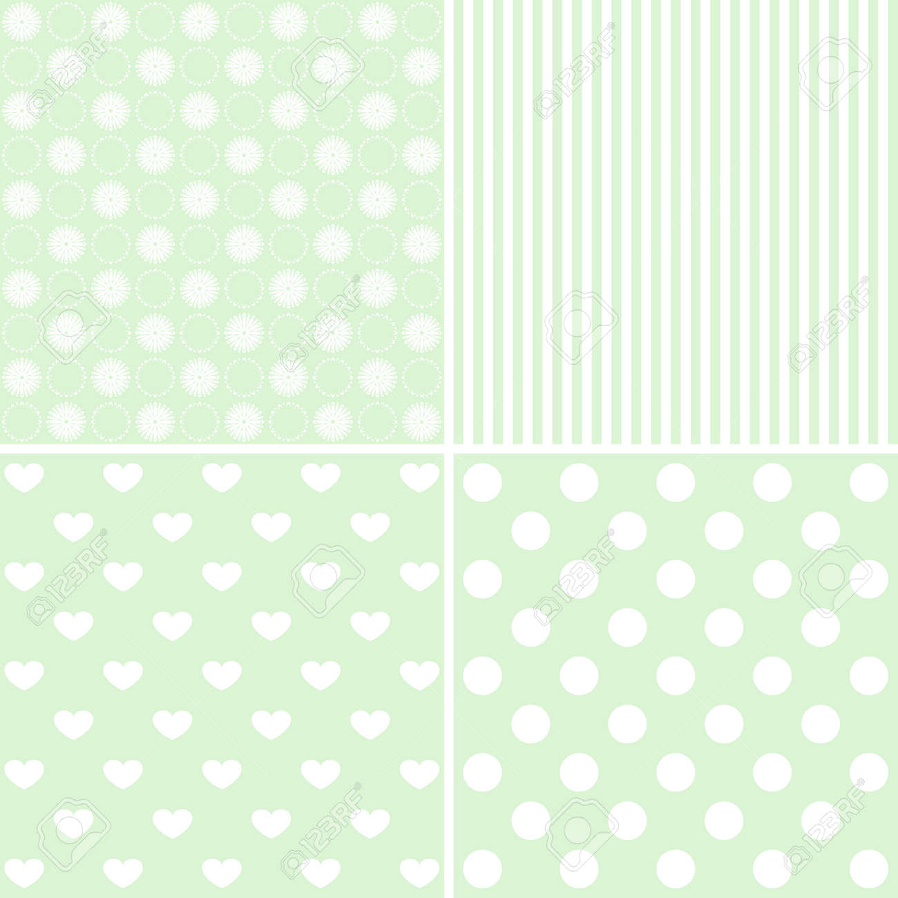 baby shower set of green backgrounds stock photo picture and green baby background