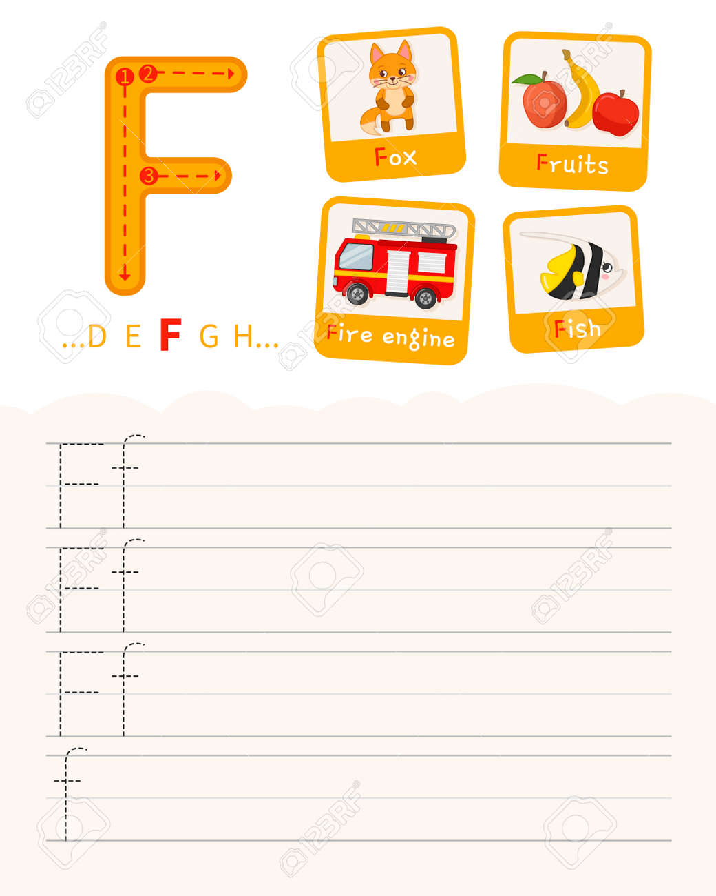 handwriting practice sheet basic writing educational game for letters handwriting practice