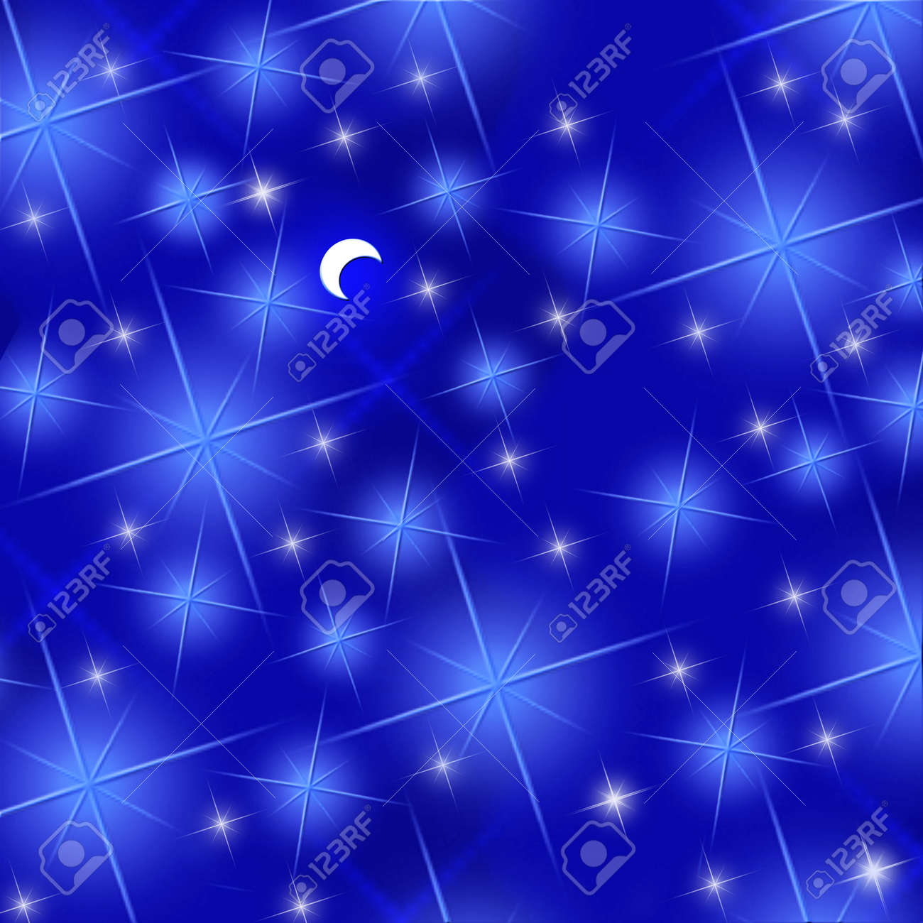 星空 イラスト の写真素材 画像素材 Image