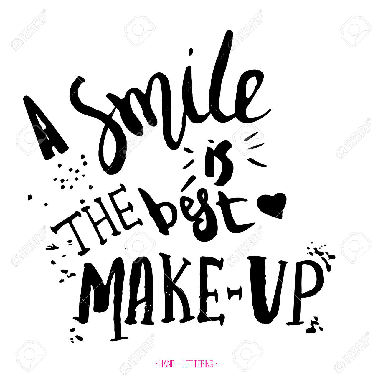 Le Sourire Est Le Meilleur Maquillage Citation Manuscrite A L Encre Noire Et Brus Pour Les Affiches Les T Shirts Et Les Cartes De V Ux Clip Art Libres De Droits Svg Vecteurs Le Sourire Est Le Meilleur Maquillage Citation Manuscrite A L Encre Noire Et Brus Pour Les Affiches Les T Shirts Et Les Cartes De V Ux Clip Art Libres De Droits Svg Vecteurs