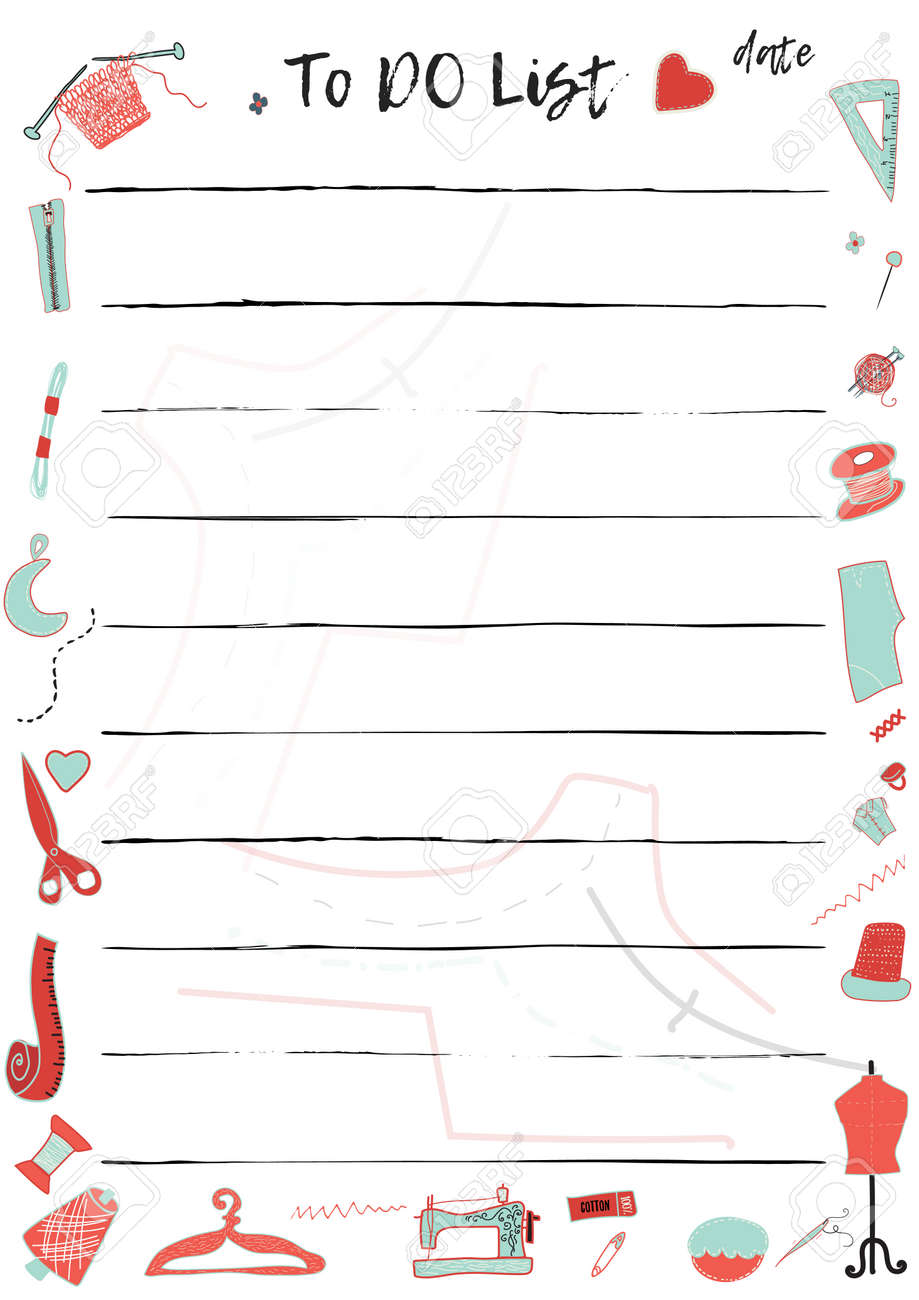 to do list day planner a4 print ready document schedule for
