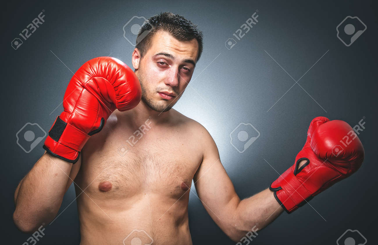 knockout boxing gloves