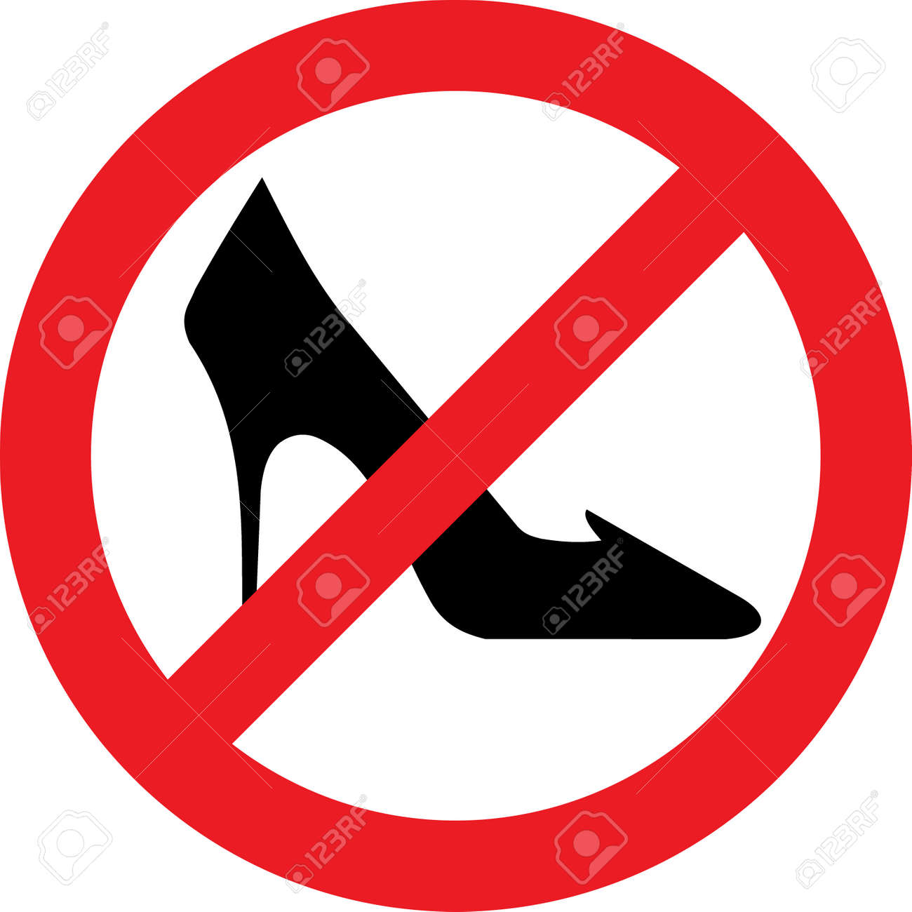 high heel shoes with no heel