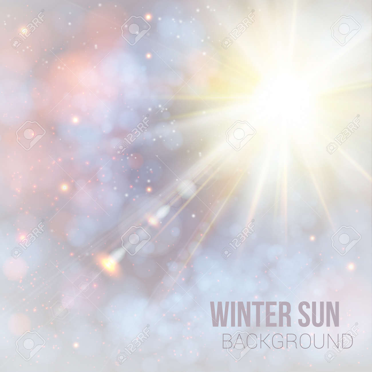 レンズフレア柔らかい背景ピンぼけ効果ベクトル イラストで太陽の輝く冬 のイラスト素材 ベクタ Image レンズフレア柔らかい背景ピンぼけ効果ベクトル イラストで太陽の輝く冬 のイラスト素材 ベクタ Image