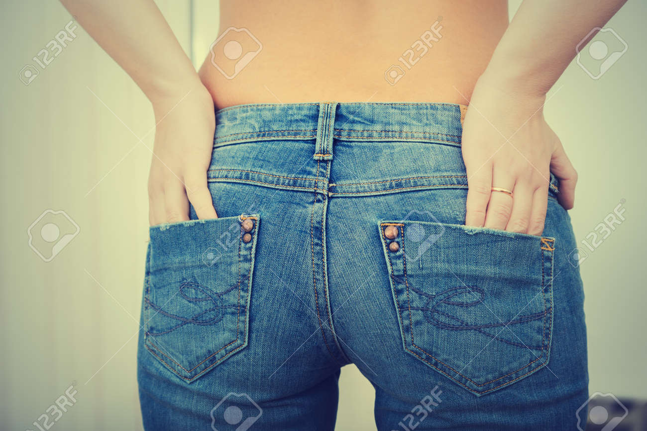 Nice Ass In Tight Jeans