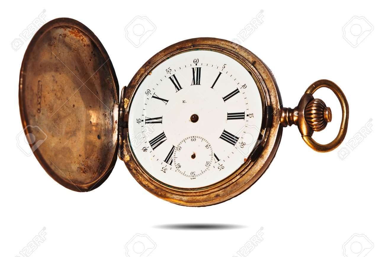 old pocket clock