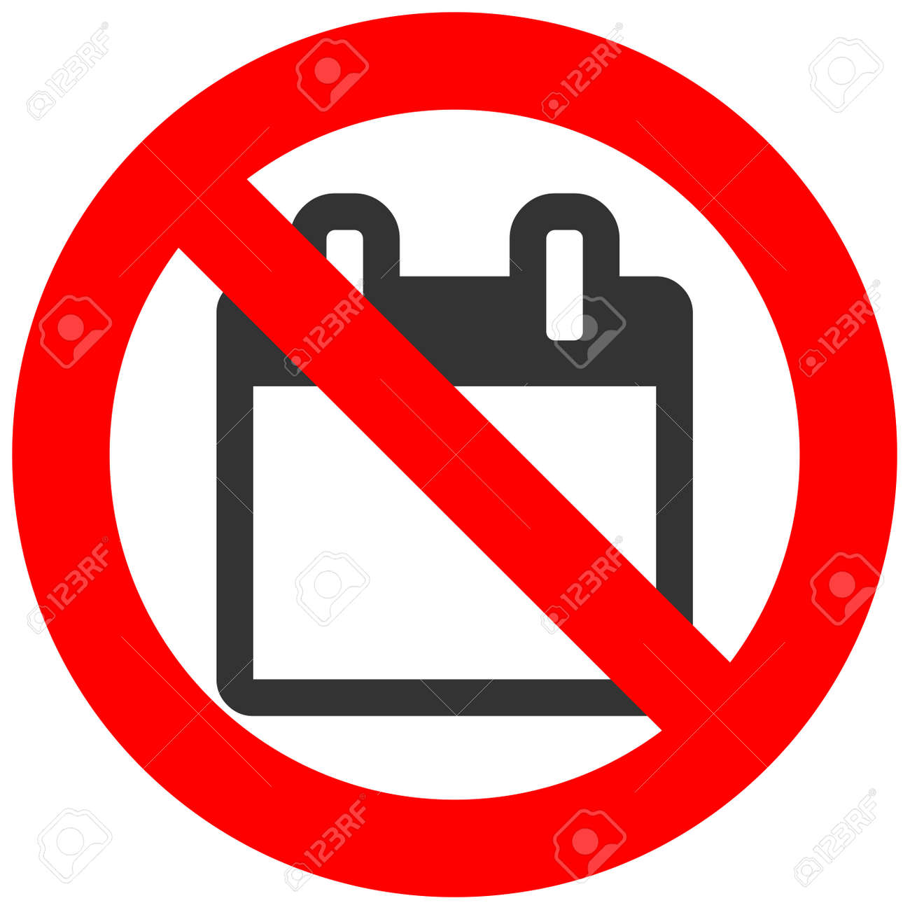 Senal De Prohibicion Con El Icono De Calendario Aislado Sobre Fondo Blanco Usar El Calendario Esta Prohibido Ilustracion Vectorial El Calendario No Esta Permitido Los Calendarios Estan Prohibidos Ilustraciones Vectoriales Clip Art calendario no