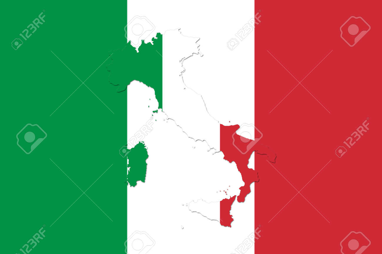 イタリアの国旗とイタリアの地図 公式の色と割合図 の写真素材 画像素材 Image イタリアの国旗とイタリアの地図 公式の色と割合図 の写真素材 画像素材 Image