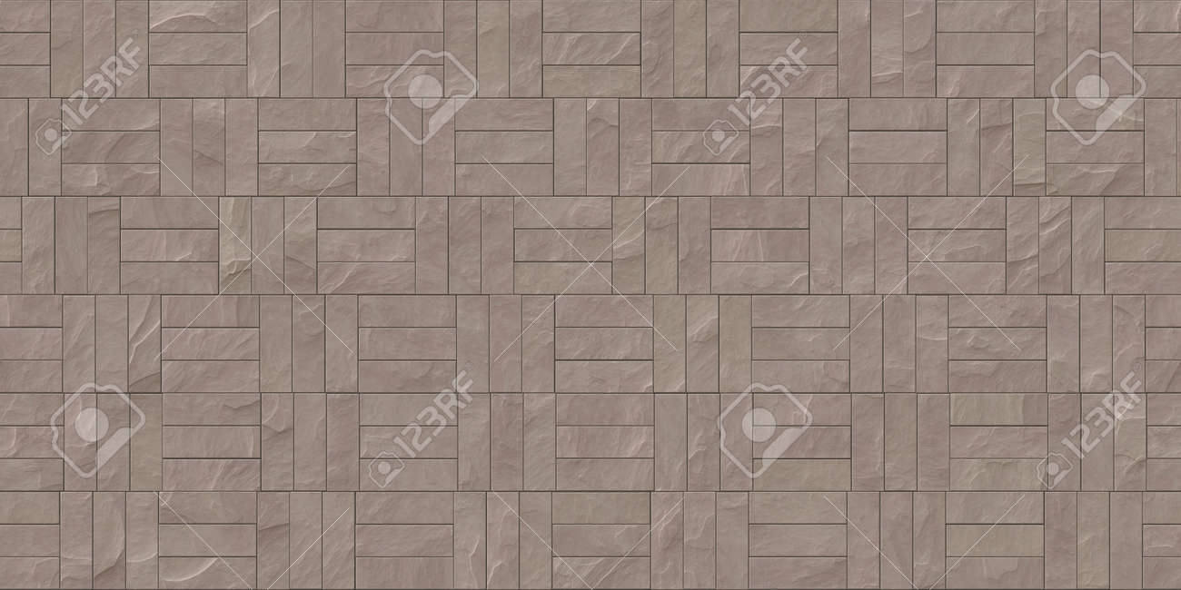 Peach Outdoor Stone Cladding Seamless Surface Stone Tiles Facing