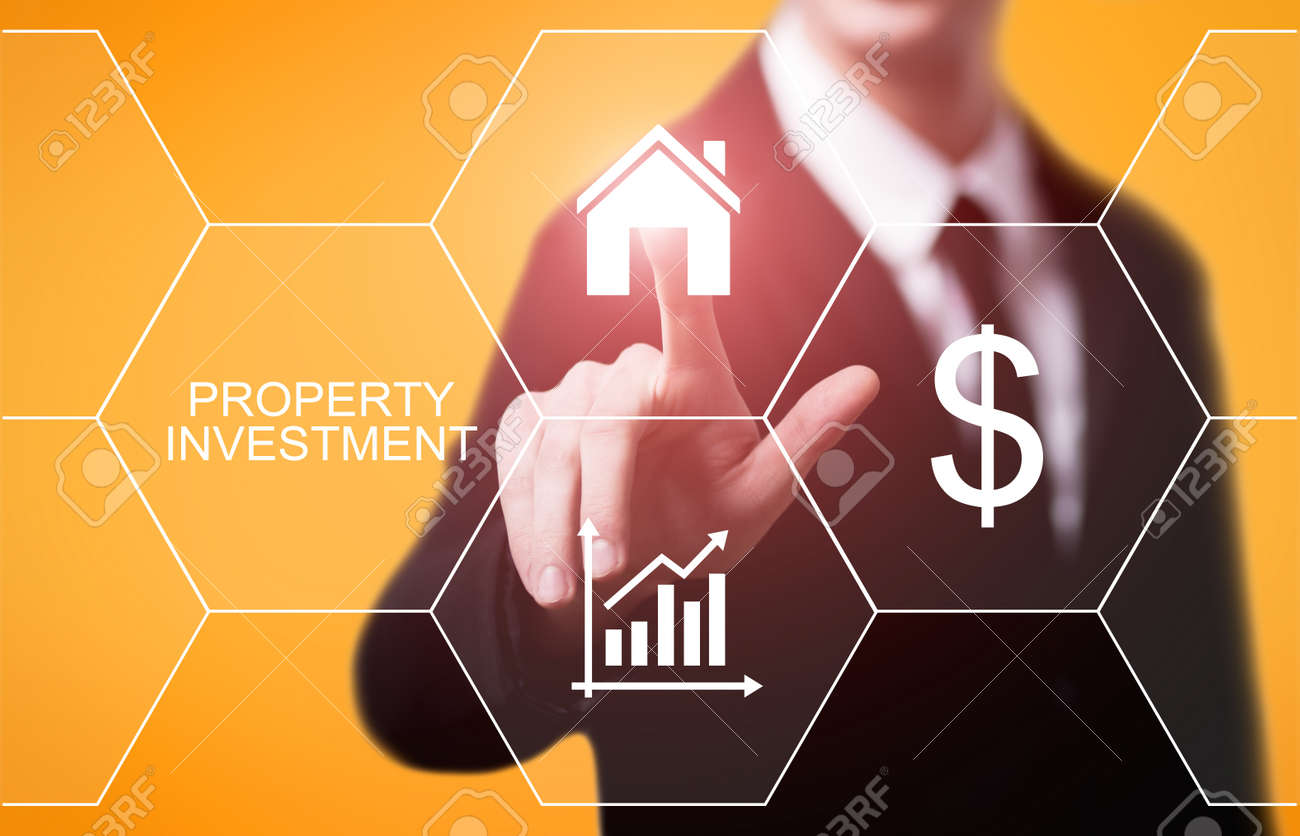 Property Investment Management Real Estate Market Internet Business Technology Concept. - 87667987 Property Investment Management Real Estate Market Internet Business Technology Concept. - 87667987