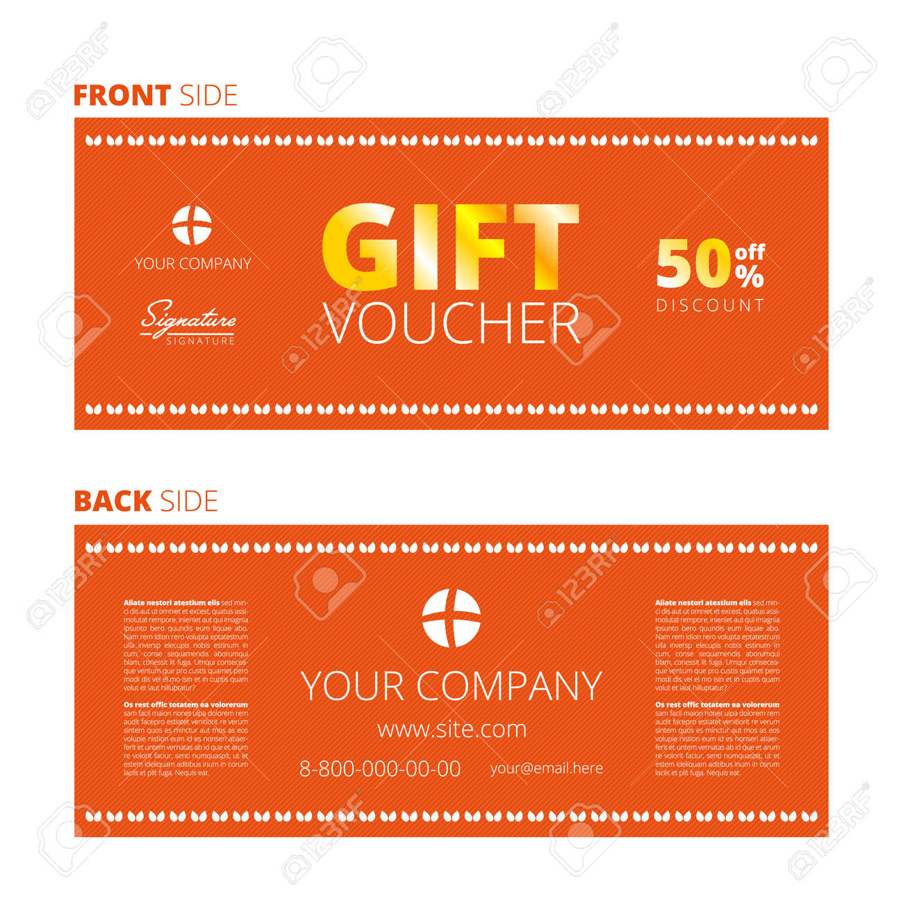 certificate coupon template