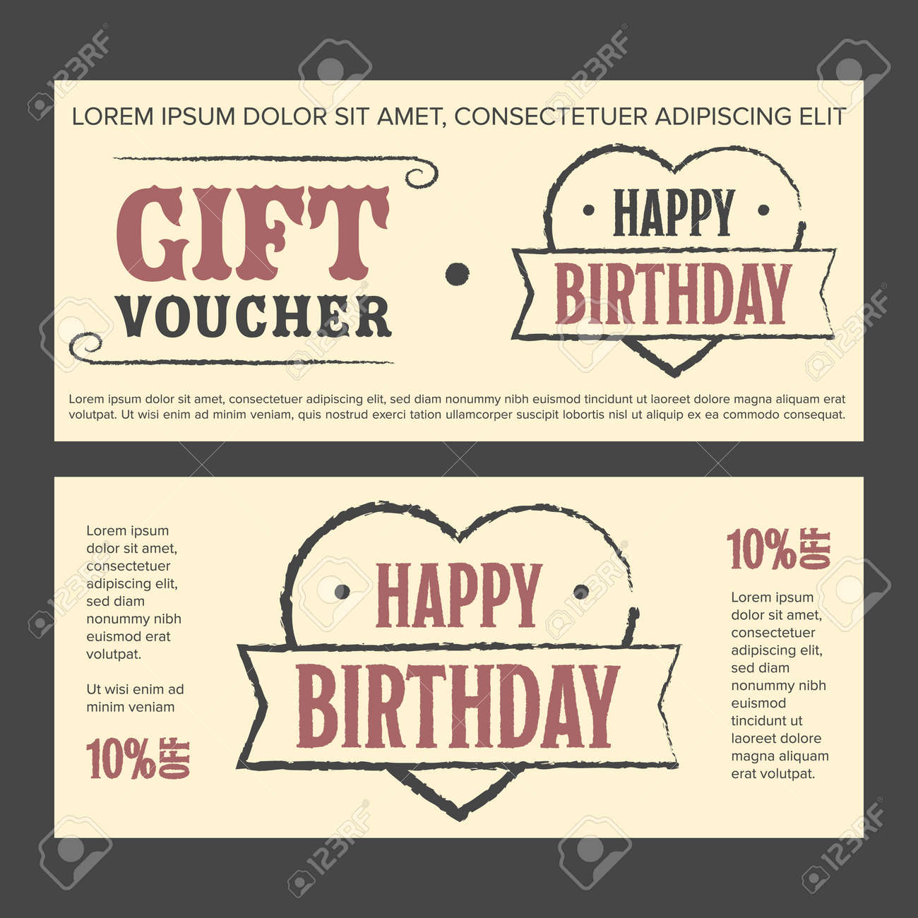 gift voucher for birthday birthday voucher