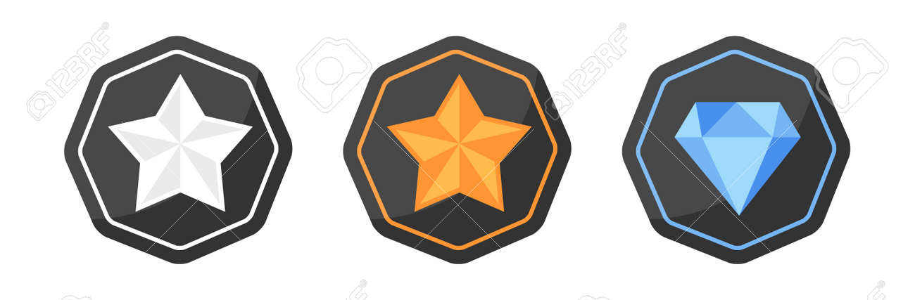 Vector Set With Awards Icons Of Silver Or Platinum Gold Diamond Royalty Free Cliparts Vectors And Stock Illustration Image Vector Set With Awards Icons Of Silver Or Platinum Gold Diamond Royalty Free Cliparts Vectors And Stock Illustration Image