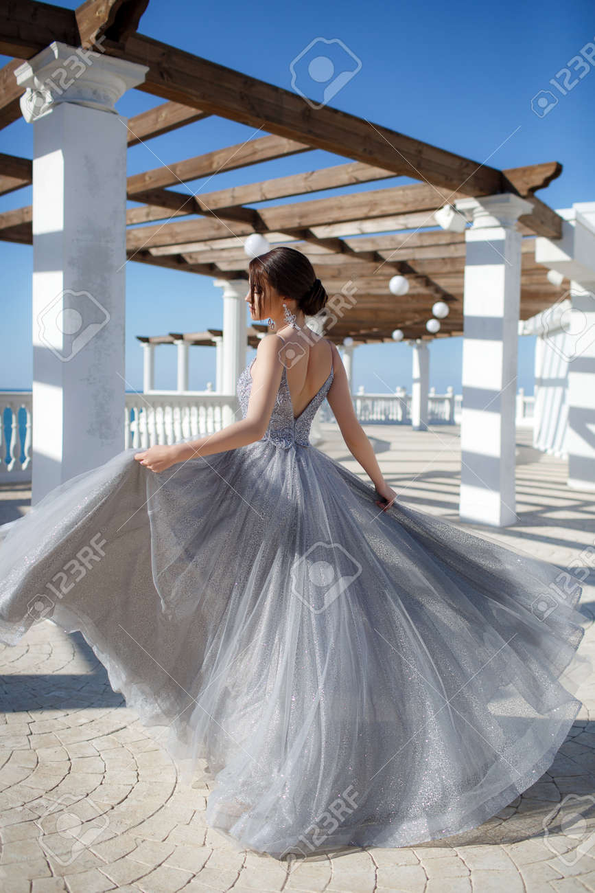 evening gown for healthy girl