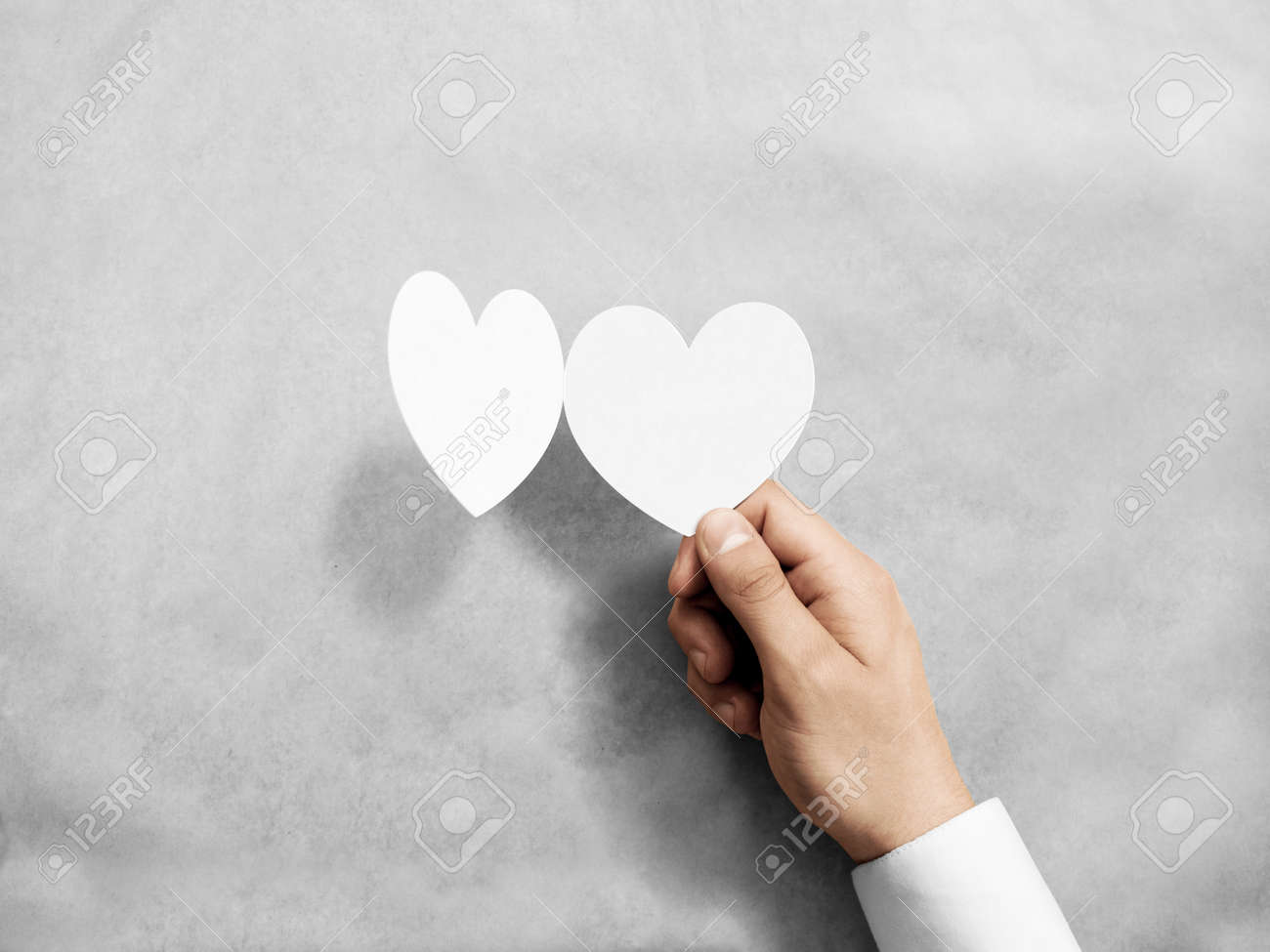 Download Hand Holding Blank White Valentine S Card Mockup Arm Opening Stock Photo Picture And Royalty Free Image Image 70213511