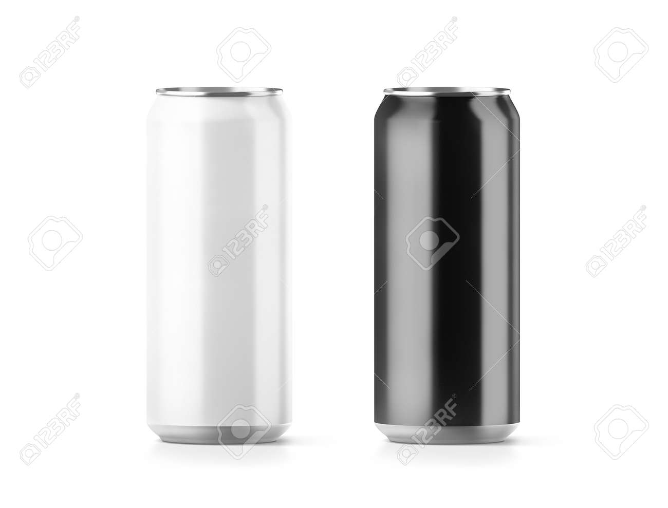 Download Blank Big Black And White Aluminium Soda Can Mockup Set 3d Rendering Stock Photo Picture And Royalty Free Image Image 73412463 PSD Mockup Templates