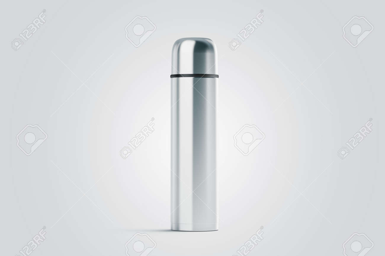 Download Blank White Closed Travel Metal Bottle Mock Up 3d Rendering Stock Photo Picture And Royalty Free Image Image 91780263