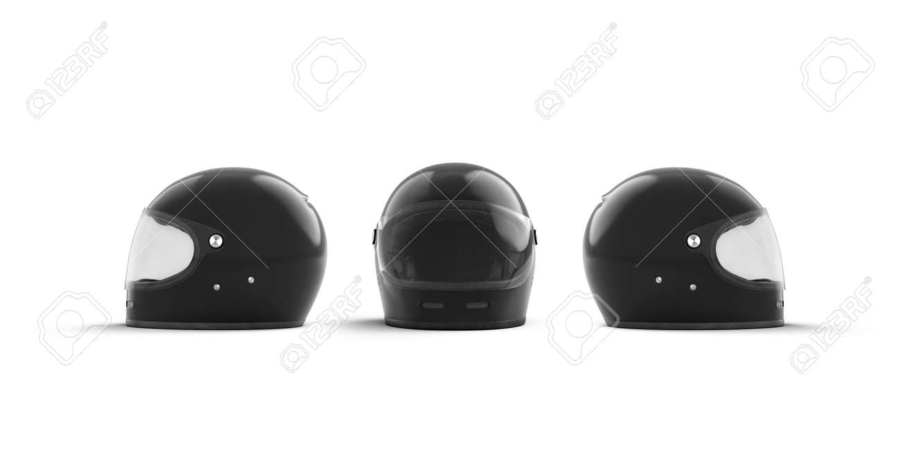 Download Blank White Moto Helmet Mock Up Front And Side View Stock Photo Picture And Royalty Free Image Image 140020479