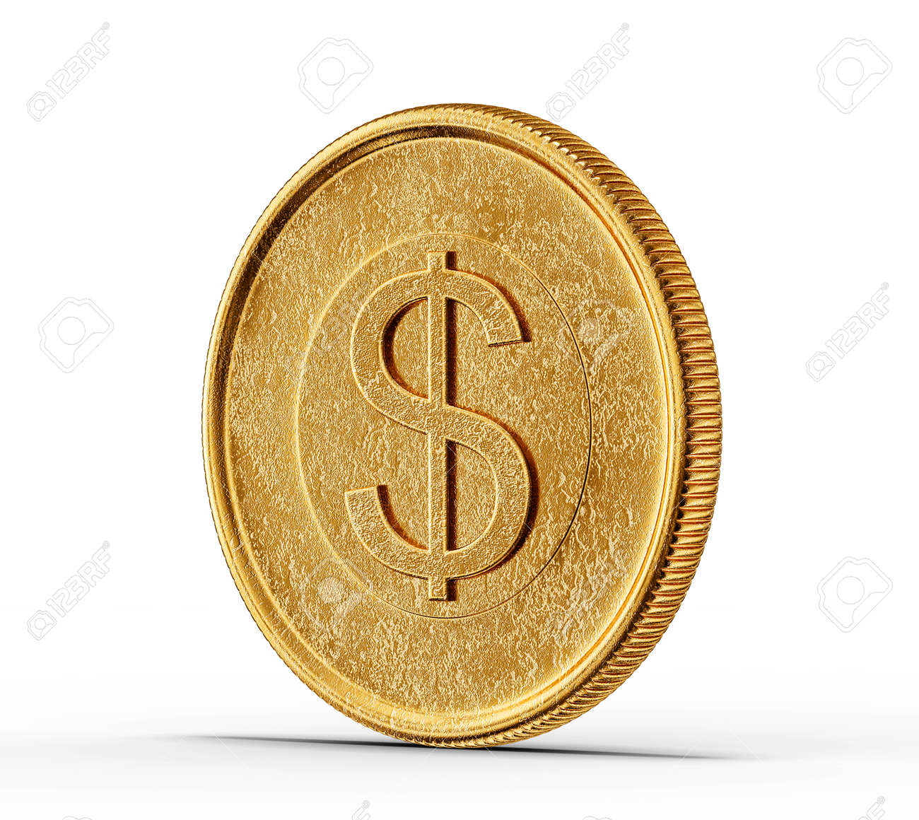 흰색 배경에 절연 골드 코인 로열티 무료 사진, 그림, 이미지 그리고 스톡포토그래피. Image 23548294