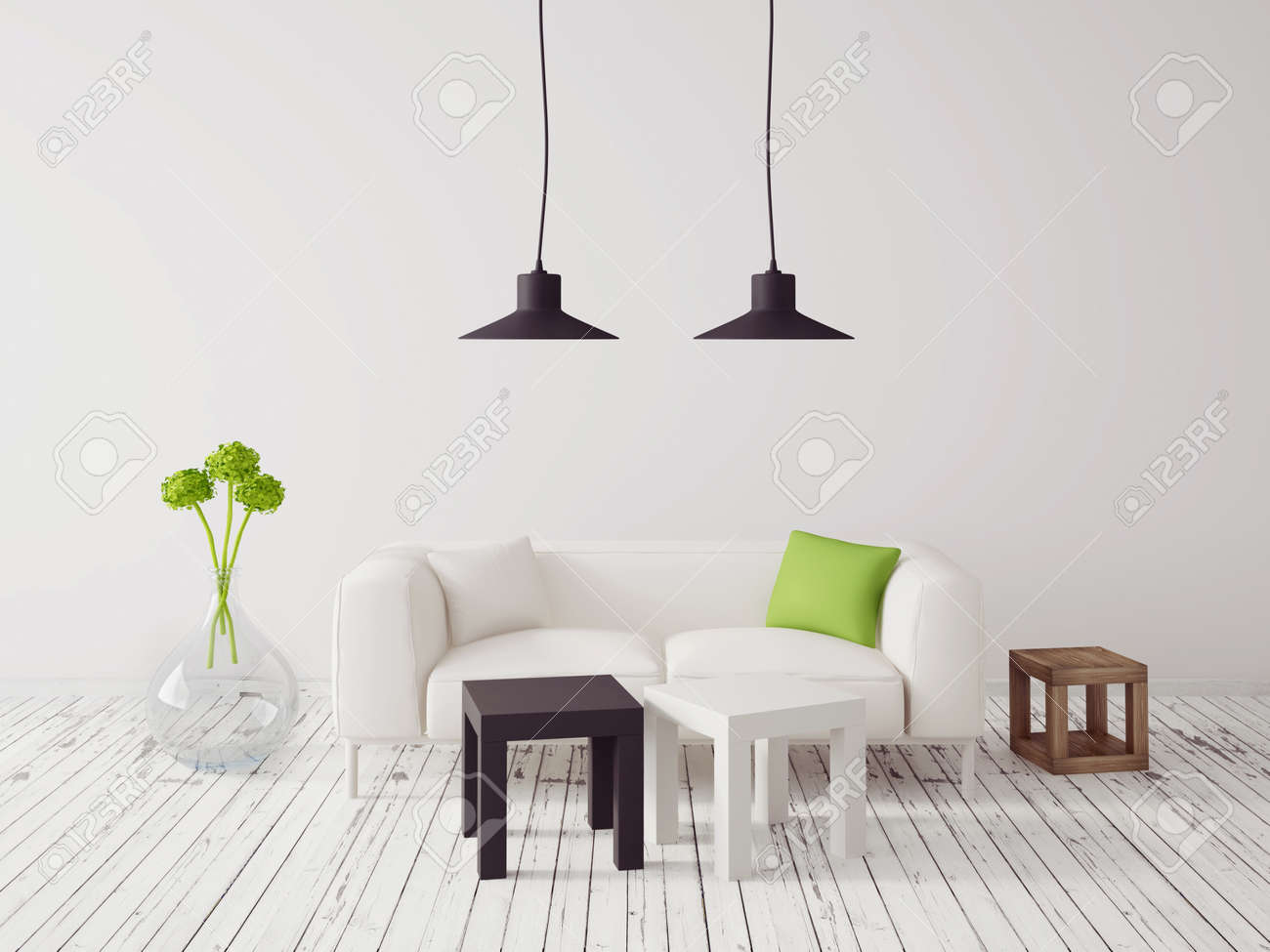 3d render. modern interior with a beautiful furniture - 34873251 3d render. modern interior with a beautiful furniture - 34873251