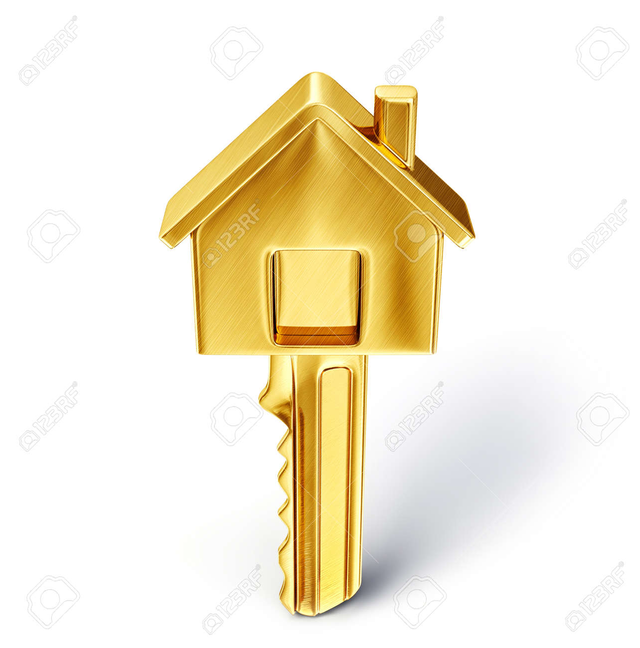 golden key isolated on a white. 3d illustration - 36058686 golden key isolated on a white. 3d illustration - 36058686