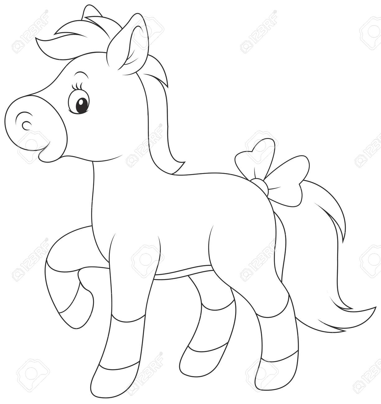 ポニーのイラスト素材 ベクタ Image