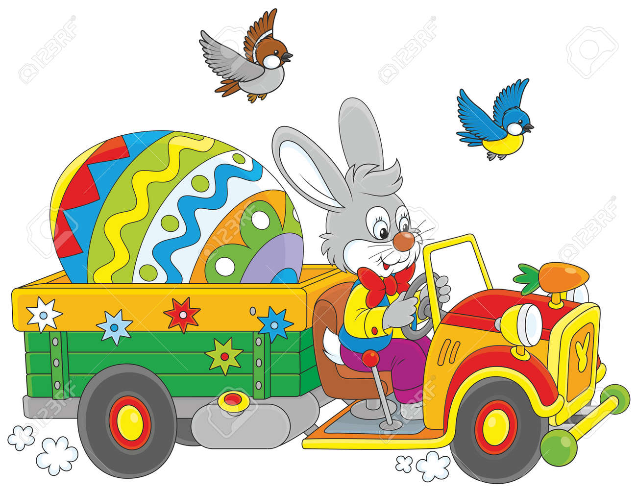 Easter Bunny Trucks