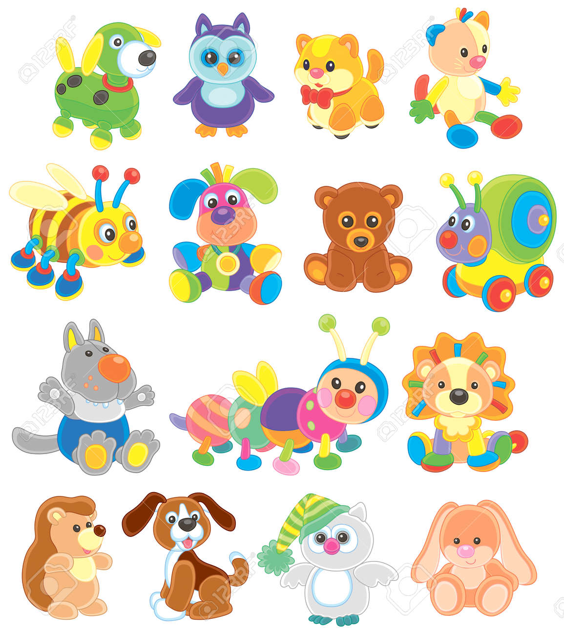 small toy animals