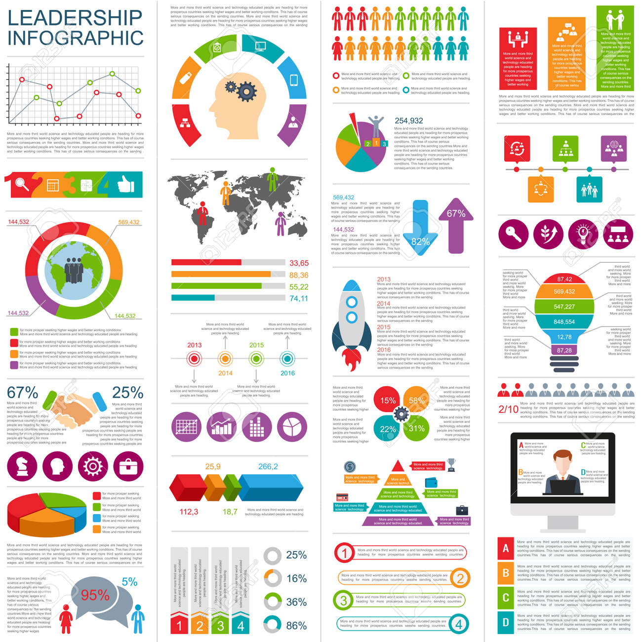 インフォ グラフィックのデザイン テンプレートのセットです サイクル図 グラフ Web デザイン ワークフロー レイアウト 年次報告書 ビジネス コンセプト 6 オプション タイムライン 手順やプロセス チームワークを使用できます のイラスト素材 ベクタ