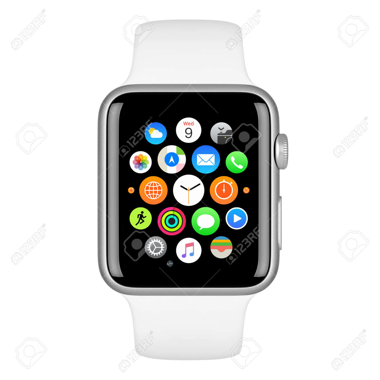 apple watch 42 silver
