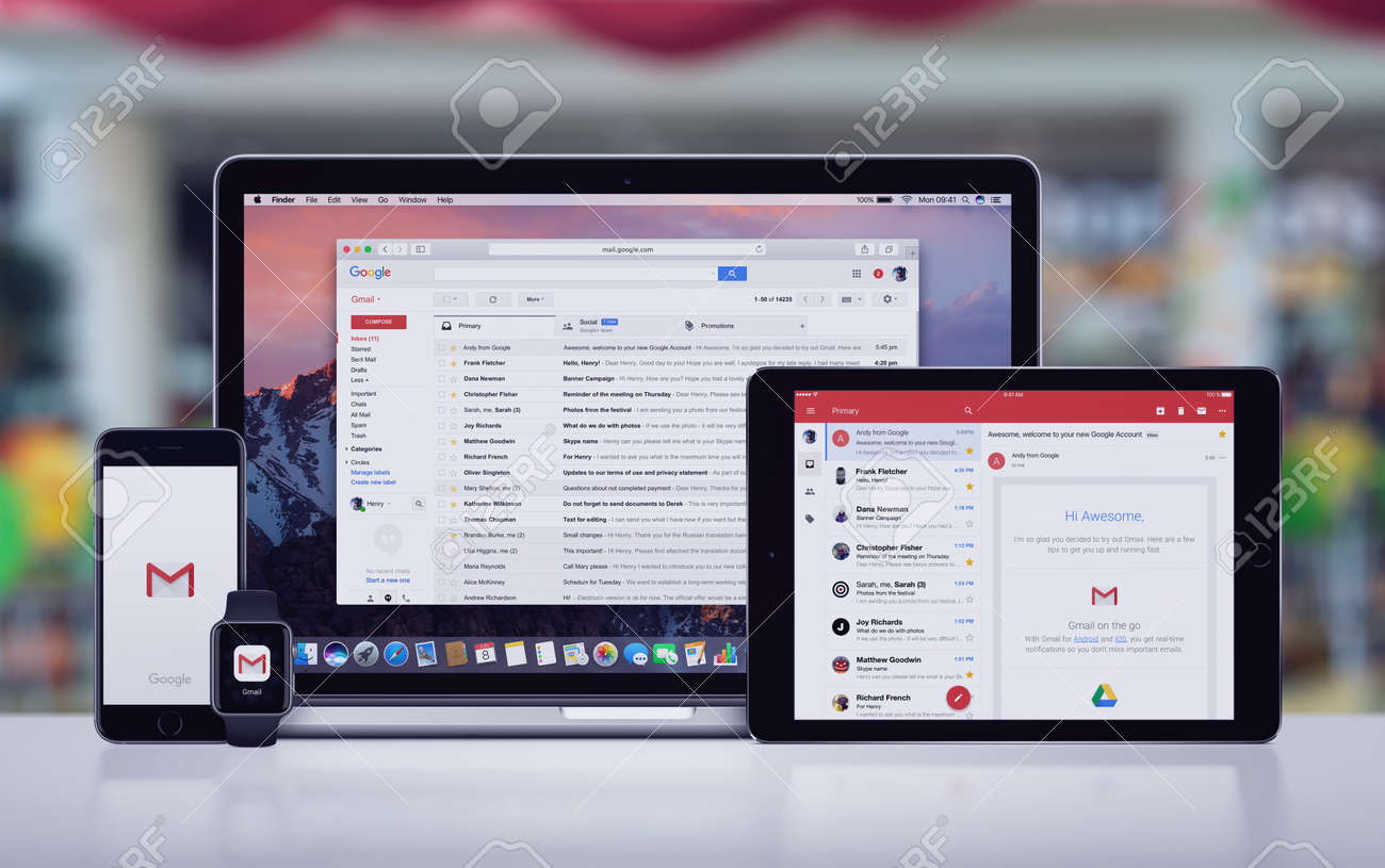 gmail on apple watch
