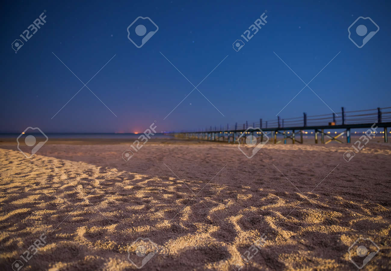 summer night scenic on sandy beach - 127951841 summer night scenic on sandy beach - 127951841