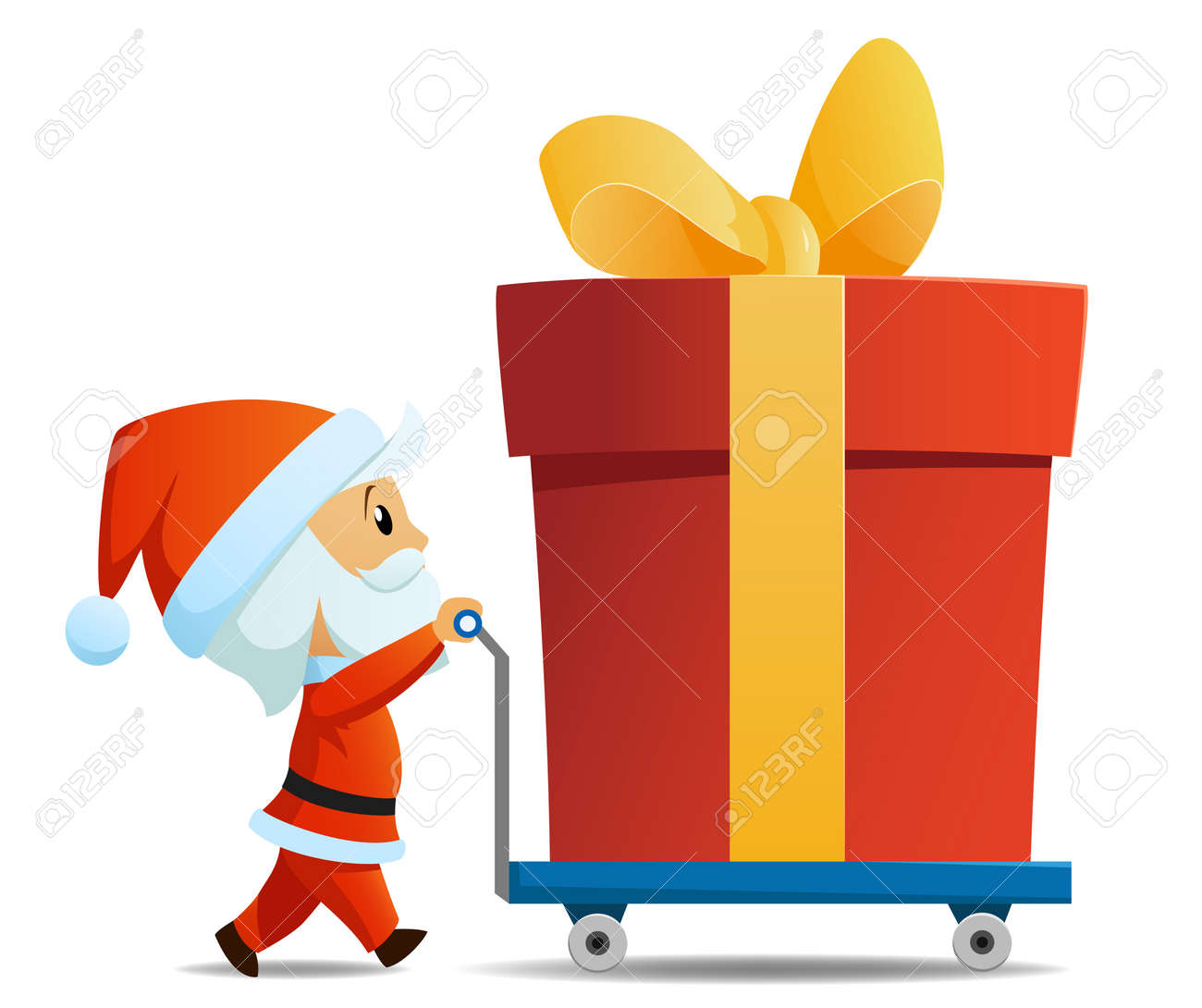 cartoon christmas gift