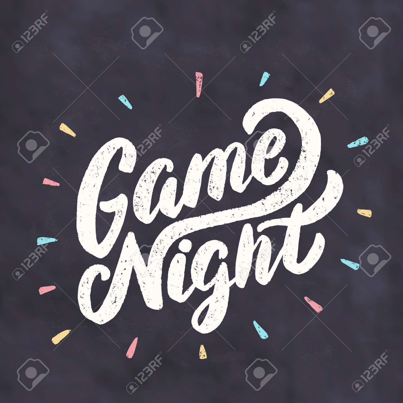 Game Night Banner Royalty Free Cliparts Vectors And Stock Illustration Image 149531566