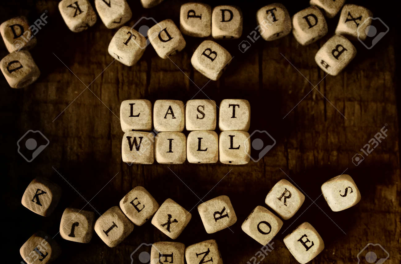 small wooden blocks with letters